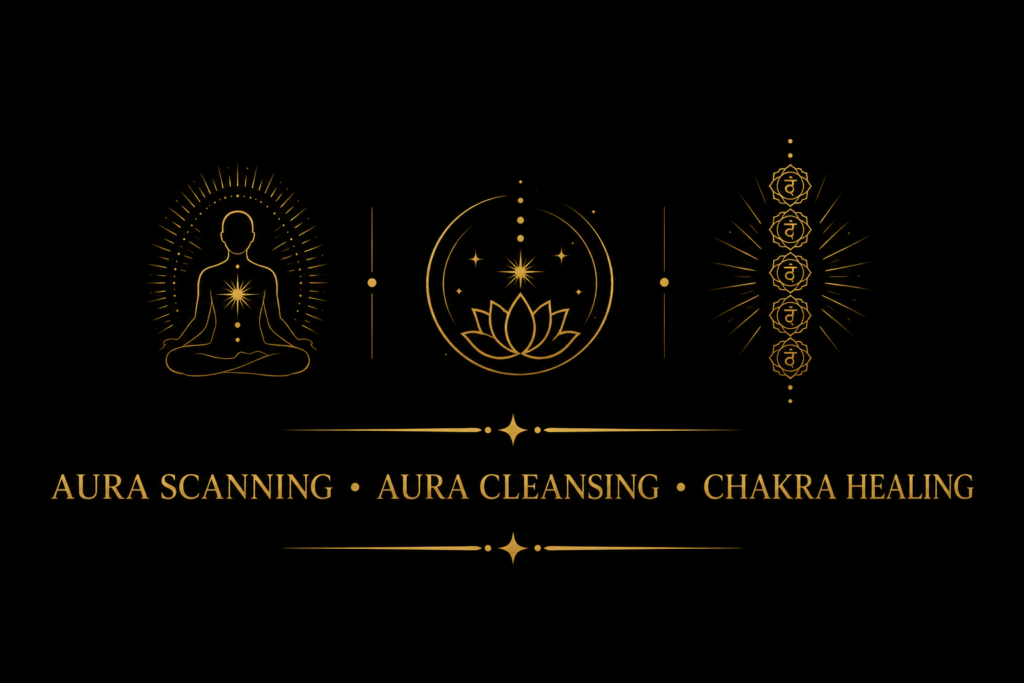 Aura Scanning · Aura Cleansing · Chakra Healing
